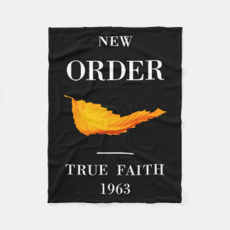 Couverture Polaire Vintage Funny New Order True Faith Music 