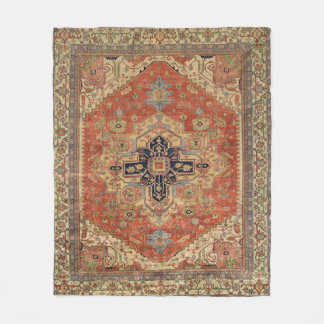 Couverture Polaire Vintage Persian-style Fleece & Sherpa Blankets