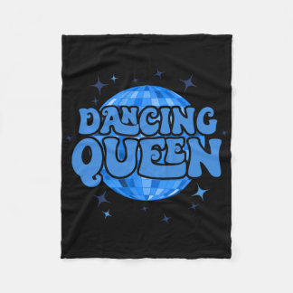 Couverture Polaire Vintage Retro Dancing Queens Bachelorette Party Ma