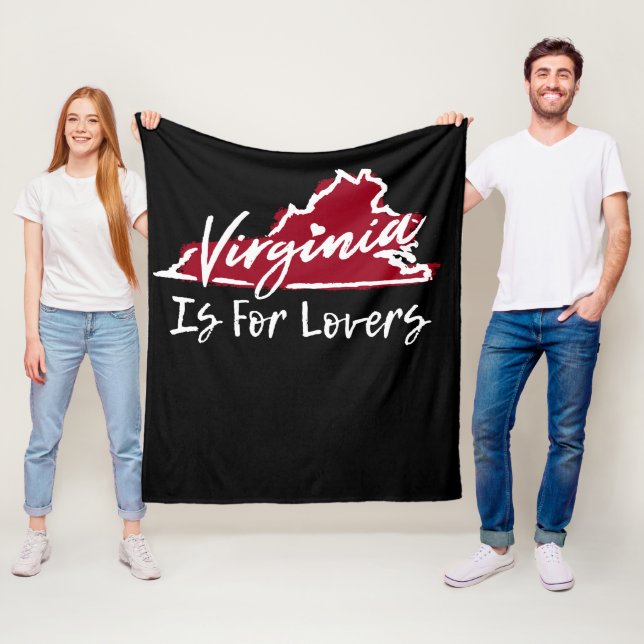 Couverture Polaire Virginia Est Pour Les Amoureux (En situation)