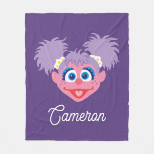 Couverture Polaire Visage d'Abby Cadabby