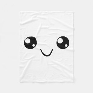 Couverture Polaire Visage souriant