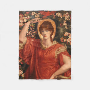 Couverture Polaire Vision de Fiammetta (par Dante Gabriel Rossetti)
