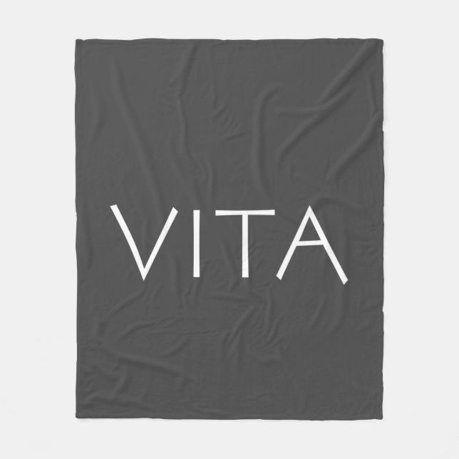 Couverture Polaire Vita (Devant)