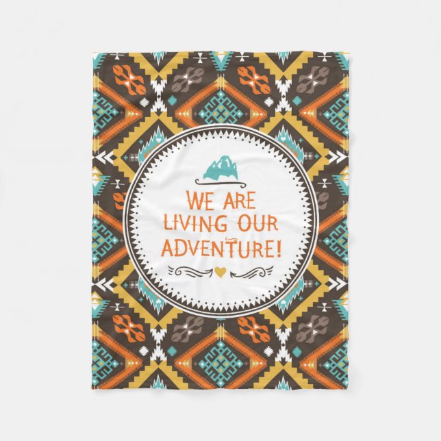 Couverture Polaire Vivant notre aventure (Devant)