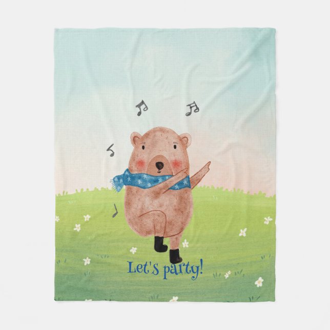 Couverture Polaire Voir la musique, entendre la danse (Devant)