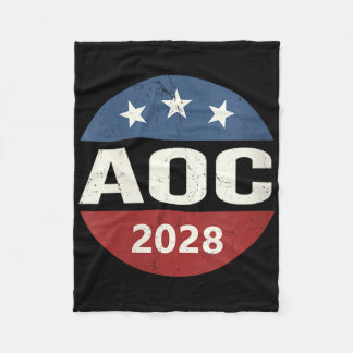 Couverture Polaire Voix Vintage des femmes Alexandria Ocasio-cortez P