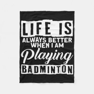 Couverture Polaire Volant de Badminton Sport Joueur de Badminton Entr