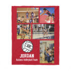 Volley-ball personnalisé 5 Photo Collage Nom de l'