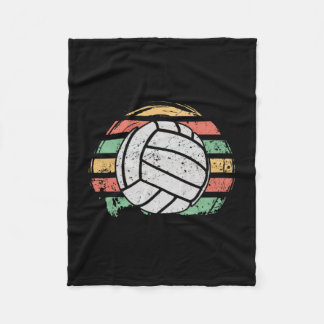 Couverture Polaire Volley-ball Vintage rétro