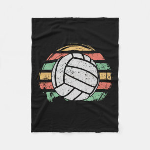 Couverture Polaire Volley-ball Vintage rétro