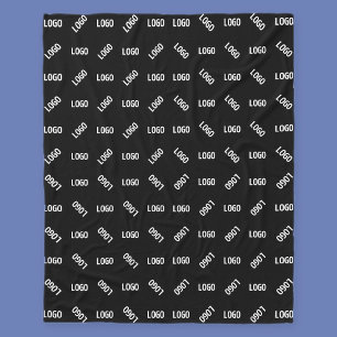 Couverture Polaire Votre logo/image   Matelas géométrique moderne uni