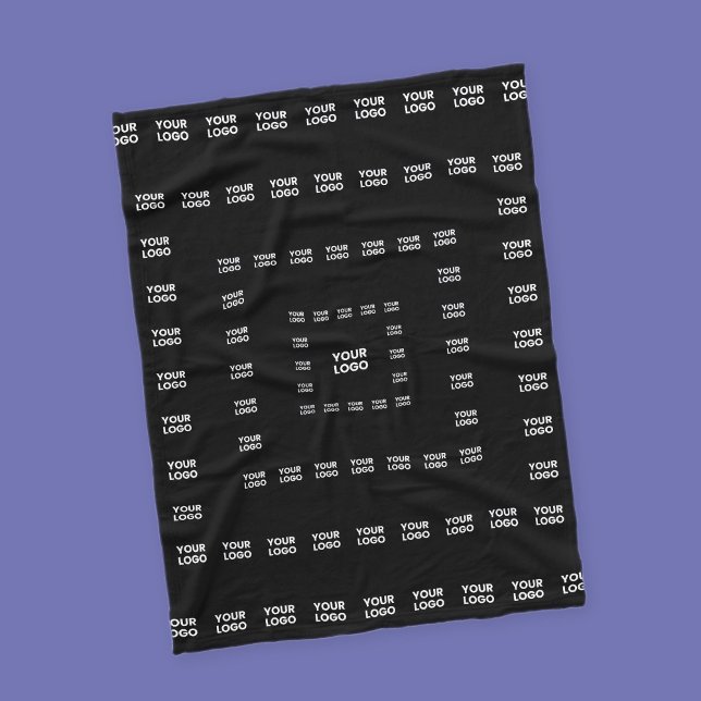 Couverture Polaire Votre logo ou n'importe quelle conception/image |  (Créateur téléchargé)