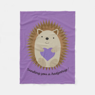 Couverture Polaire Vous envoyer un hérisson de Hedgehug