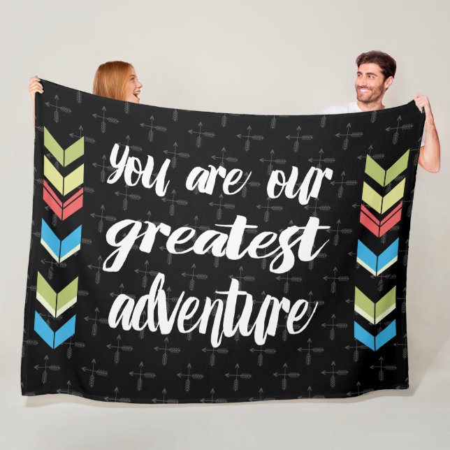Couverture Polaire Vous Êtes Notre Plus Grande Aventure (En situation)