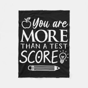 Couverture Polaire Vous êtes plus qu'un score à un test Enfants Jour