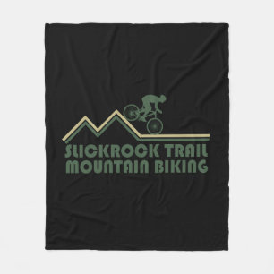 Couverture Polaire Vtt Mountain Bike - Sentiers Slickrock Utah