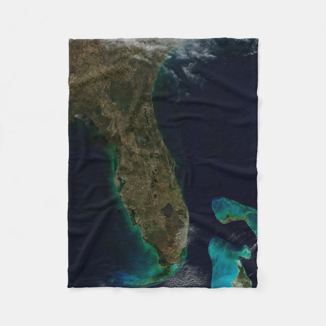 Couverture Polaire Vue Satellite Sur La Floride. (Devant)