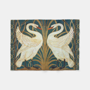 Couverture Polaire Walter Crane Swan
