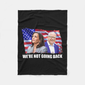 Couverture Polaire WAlzheimer 2024 Kamala Harris Première femme prési