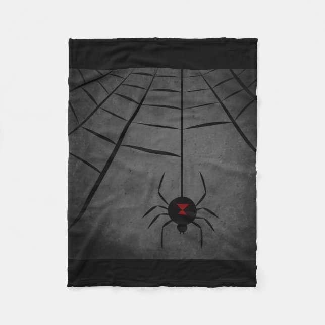 Couverture Polaire Web de veuve noire (Devant)