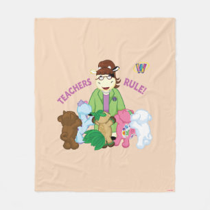 Couverture Polaire Webkinz : Règle de professeurs !