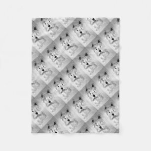 Couverture Polaire West Highland White Terrier