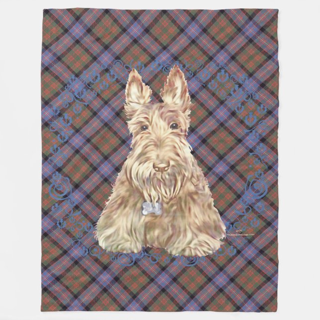Couverture Polaire Wheate Tartan (Devant)