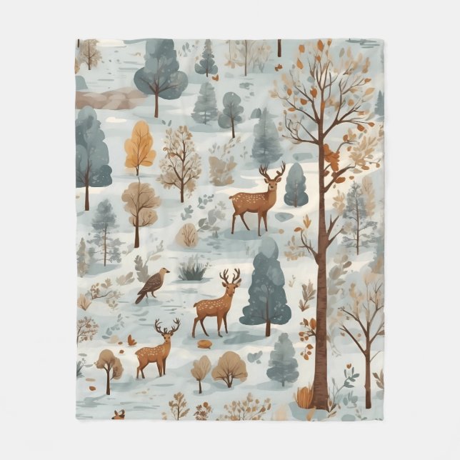 Couverture Polaire Whispers of the Forest : A Woodland Sketch (Devant)