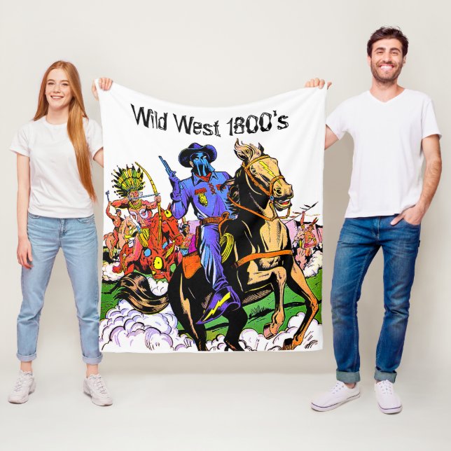 Couverture Polaire Wild West 1800 (En situation)