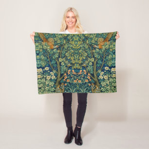 Couverture Polaire William Morris Design Style Vintage