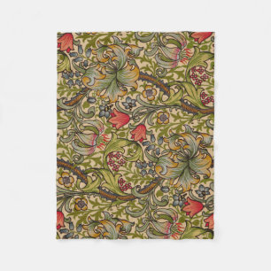 Couverture Polaire William Morris Golden Lily