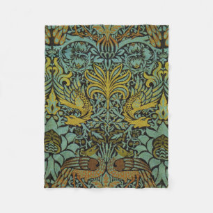Couverture Polaire William Morris Peacock Dragon Fond d'écran