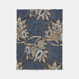 Couverture Polaire william morris tulip and willow tapestry pattern