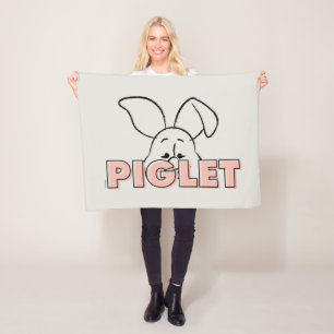 Couverture Polaire Winnie l'Ooh   Piglet Peek-A-Boo