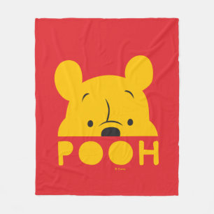 Couverture Polaire Winnie l'Ooh   Pooh à poitrine