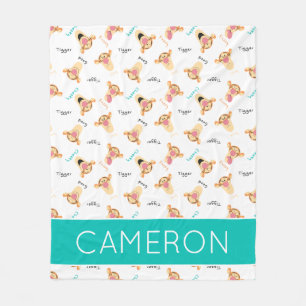 Couverture Polaire Winnie l'Ooh Tigger's Expressions Motif