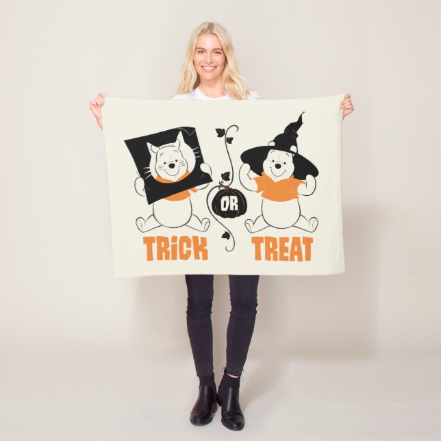 Couverture Polaire Winnie l'Ooh | Tricoter ou traiter (En situation)