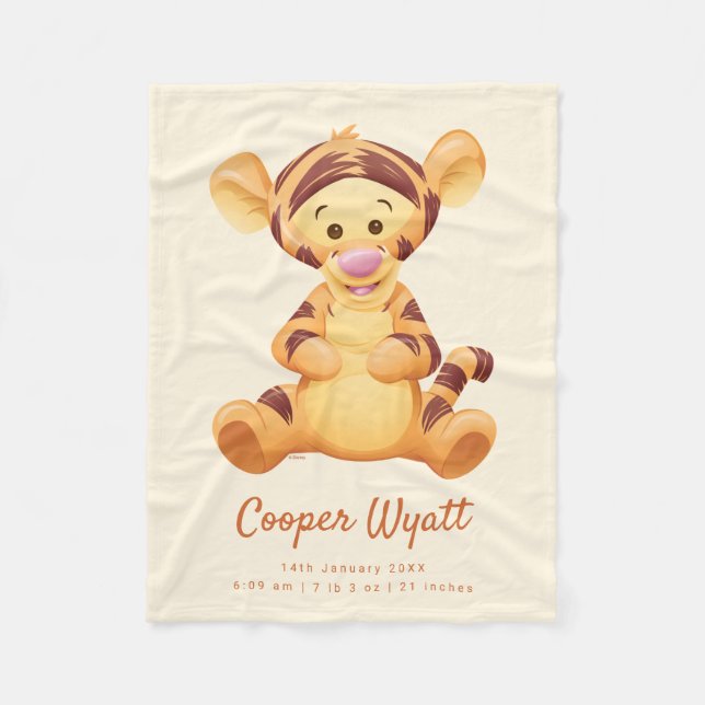 Couverture Polaire Winnie the Pooh - Baby Tigger | Statistiques de na (Devant)
