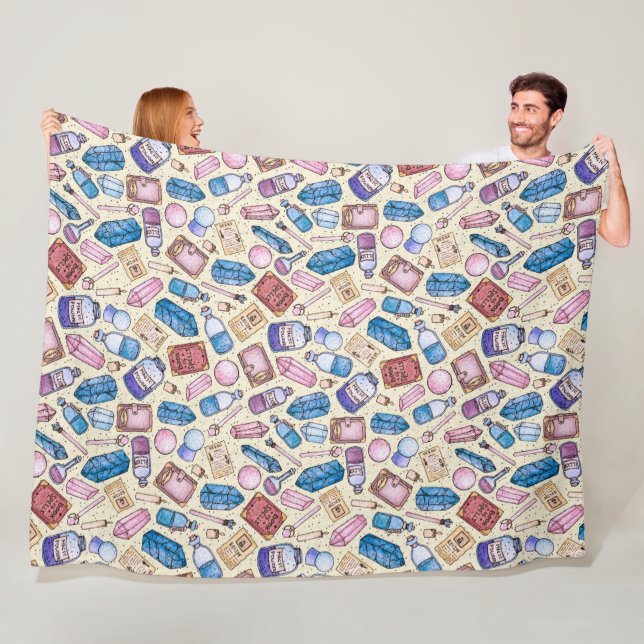 Couverture Polaire Witchen Wonders Fleece Blanket (En situation)