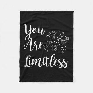 Couverture Polaire Women You Are Limitless Amazing Motivational 
