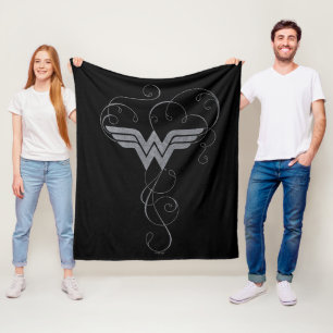 Couverture Polaire Wonder Woman   logo Beauty Bliss