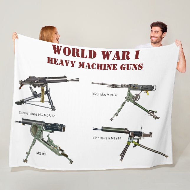 COUVERTURE POLAIRE WW I HEAVY MACHINE GUNS (En situation)
