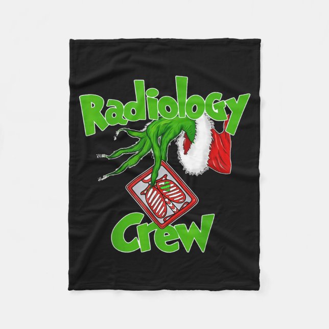 Couverture Polaire Xmas Radiology Christmas Radiologist Xray Tech Fun (Devant)
