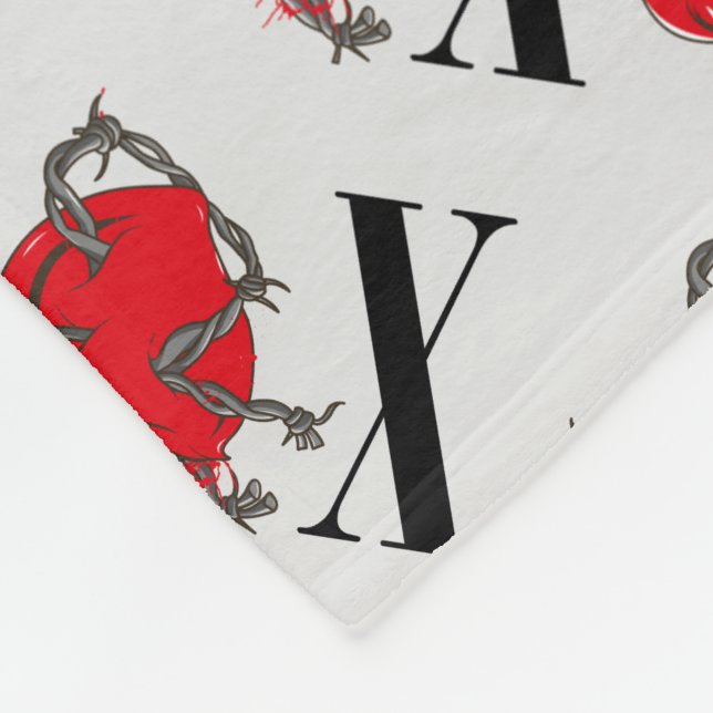 COUVERTURE POLAIRE XOXO (Coin)