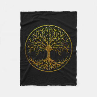 Couverture Polaire Yggdrasil, Arbre Celtique De La Vie, Mythologie No