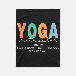 Couverture Polaire Yoga Instructor Definition Normal Only Cooler Teac