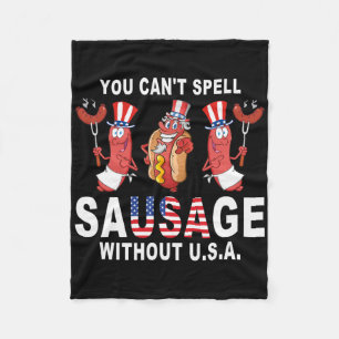 Couverture Polaire You Cant Spell Sausage