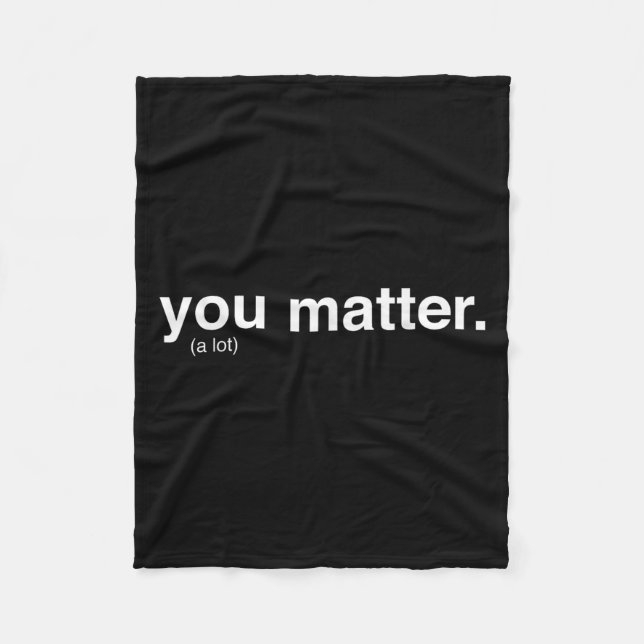 Couverture Polaire You Kindness A Lot  (Devant)