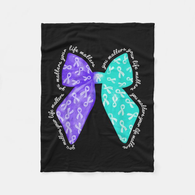 Couverture Polaire You S Your Life S Suicide Prevention Awareness  (Devant)